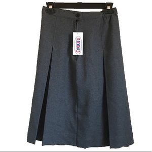 NWT Cookies gray split design pencil shape